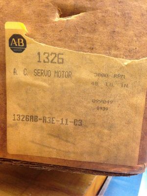 Série AB 1326AB-A3E-11-C3 à couple plus, servo moteurs à courant alternatif