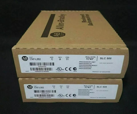 Allen Bradley 1747-L552 série PLC CPU pour une utilisation avec SLC 500 série, sortie numérique