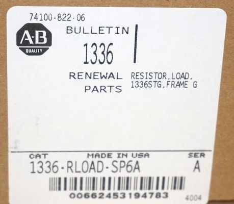 Servomotors de la série AB 1336-RLOAD-SP6A à couple plus pour le servomotore à courant alternatif 1391-DES