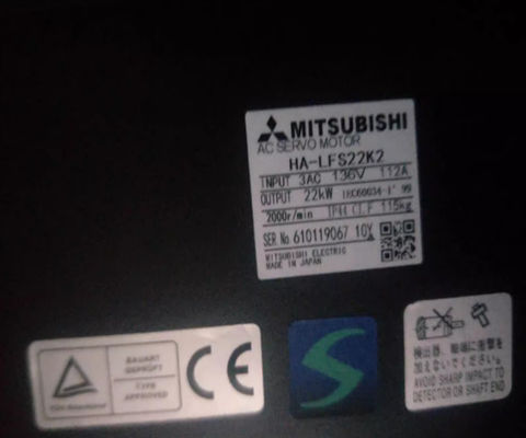Pour les moteurs de servo MR-J2S, le moteur de servo de Mitsubishi HA-LFS22K2-S3 est de 2000 V/P