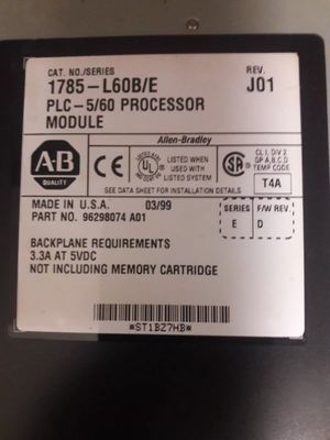 Allen-Bradley 1785-L60BE Contrôleur programmable amélioré PLC-5