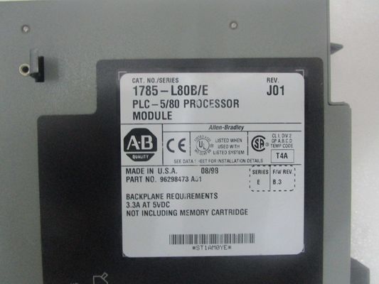 ALLEN-BRADLEY 1785-L80B Contrôleurs programmables améliorés et Ethernet PLC-5