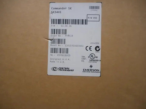 SK3401 15KW Nidec EMERSON Invertisseur TECHNIQUES de contrôle