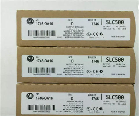 Module de sortie Allen-Bradley 1746-OA16 avec série SLC 500, numérique