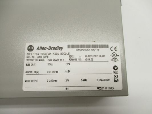Allens-Bradley 2093-AMP5 Kinetix 2000 Servo-entraînement à plusieurs axes