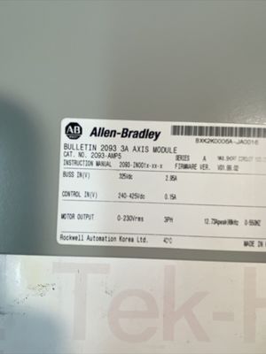 Allens-Bradley 2093-AMP5 Kinetix 2000 Servo-entraînement à plusieurs axes