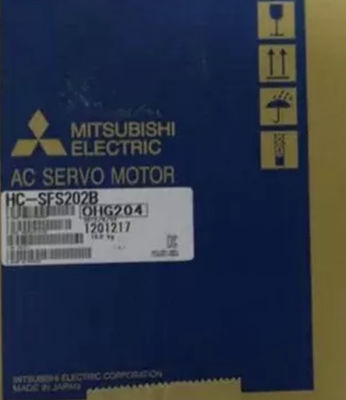 Moteur de servo à courant alternatif Mitsubishi HC-SFS202B Amplificateurs opérationnels Moteur de servo industriel