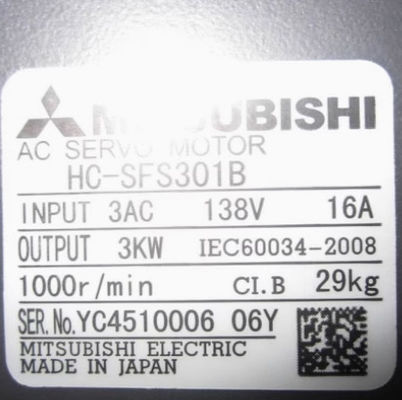 Mitsubishi AC Servo moteur HC-SFS301B Amplificateurs de fonctionnement Servo moteur industriel
