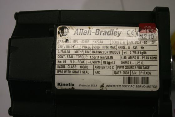 Le moteur de servo rotatif de la série MPL 240V AC