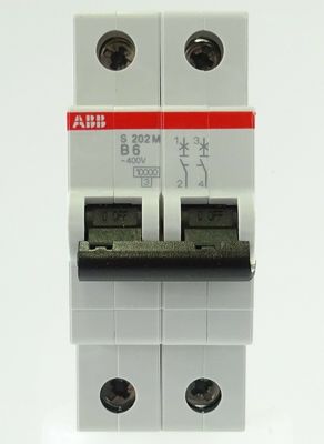 ABB 2cds272001r0065 s202m-b6 Détecteur de courant auxiliaire de la série S200