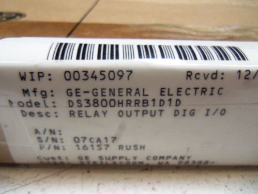 Panneau d'interface auxiliaire DS3800HRRB de General Electric Parfait pour l'industrie