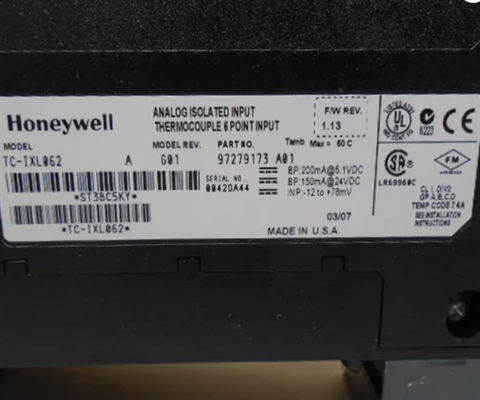 POINT 120 VAC/VDC DE L'ANALOGUE 6 DE MODULE D'ENTRÉE DE THERMOCOUPLE DE HONEYWELL TK-IXL062