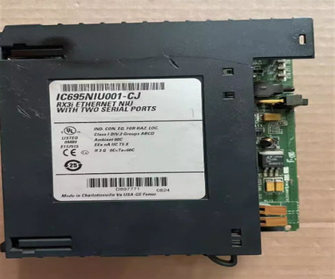 Unité d'interface réseau Ethernet RX3i GE PACSystems IC695NIU001 Module numérique d'entrée