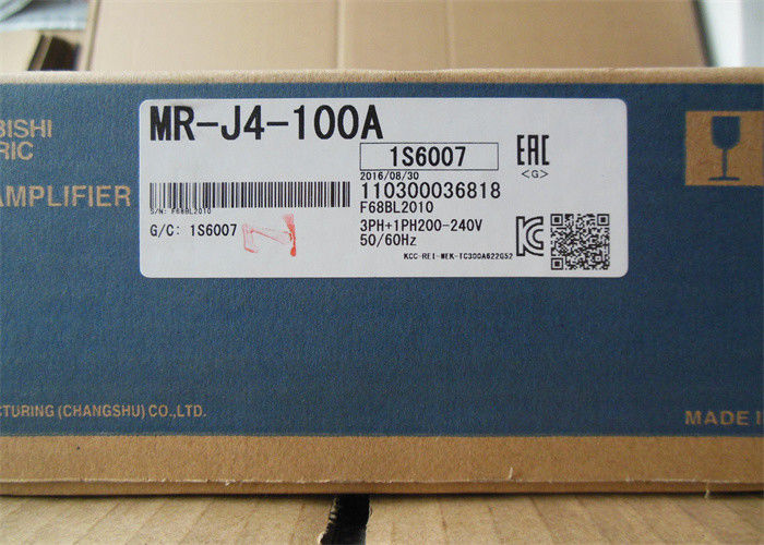 Commande servo SERVO de l'AMPLIFICATEUR MR-J4-100A 1KW 200V à C.A. de Mitsubishi NOUVELLE en stock