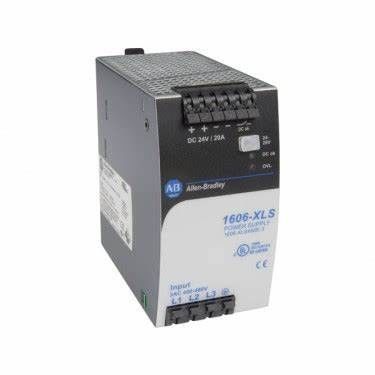 C.C d'ab 1606-XLS480E-3 480 W 24V aucune famille de représentation de fonction spéciale triphasée