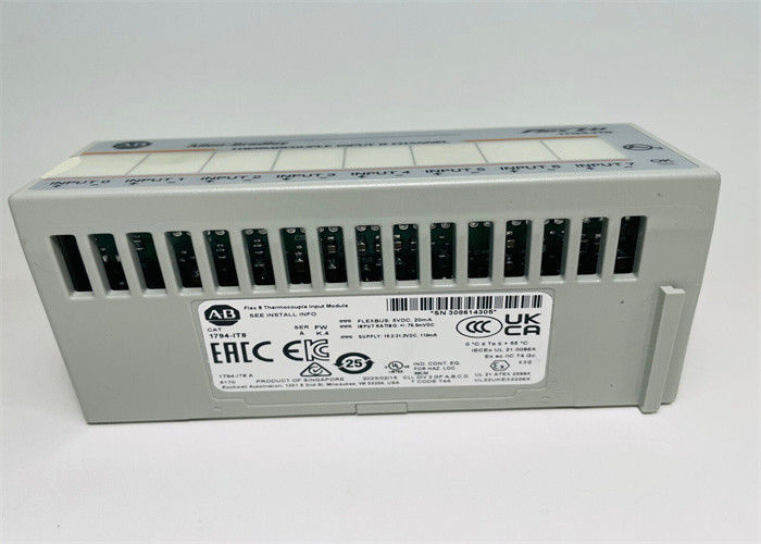 Le thermocouple de 1794-IT8 ALLEN BRADLEY Flex 8 a entré le module le MILLIVOLT que de 8 POINTS A ÉVALUÉ 150 mA 24 volts continu