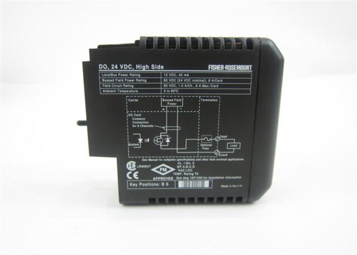 EMERSON KJ3001X1-BJ1 A ENTRÉ LA CARTE DU DELTA V HIGH-SIDE DE MODULE 24 VOLTS CONTINU 45 MA