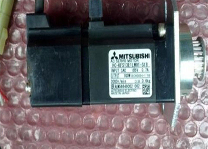 NOUVEAU moteur servo industriel HC-KFS13E1LW01-S18 3AC 105V 0.7A de Mitsubishi 100W