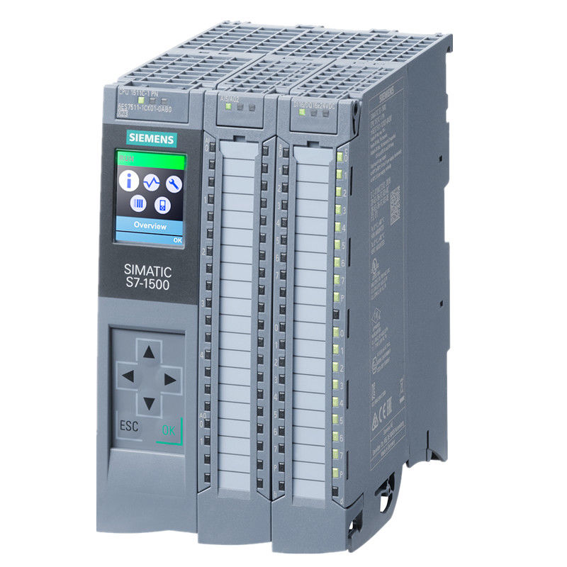 Unité centrale de traitement de contrat de SIEMENS 6ES7511-1CK00-0AB0 175 KBs pour le programme et 1 mb pour des données