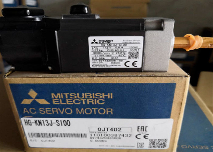 Petite puissance 50W de moteur servo de HG-KN13J-S100 Mitsubishi moteur électrique industriel de commande numérique par ordinateur de 3 PHASES