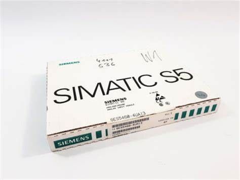 6ES5460-4UA13 SIEMENS SIMATIC S5 entrée analogique 460 a isolé des modules de chaîne de mesure 8 entrées