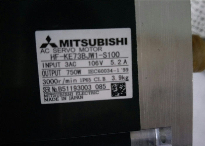 Mitsubishi 750W MR-E Super AC Servo moteur HF-KE73BJW1-S100 Nouveau en stock