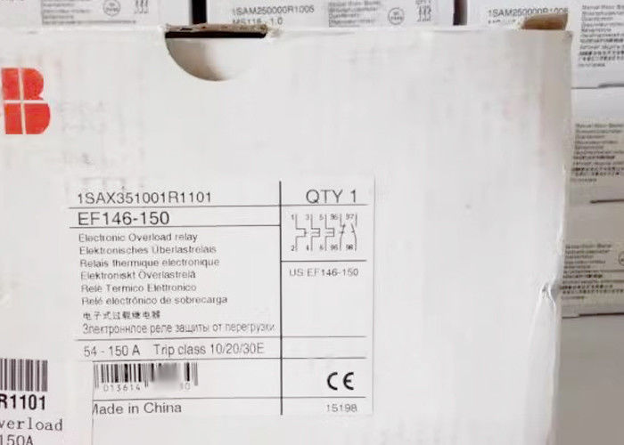 Relé de surcharge électronique basse tension EF146-150 1SAX351001R1101