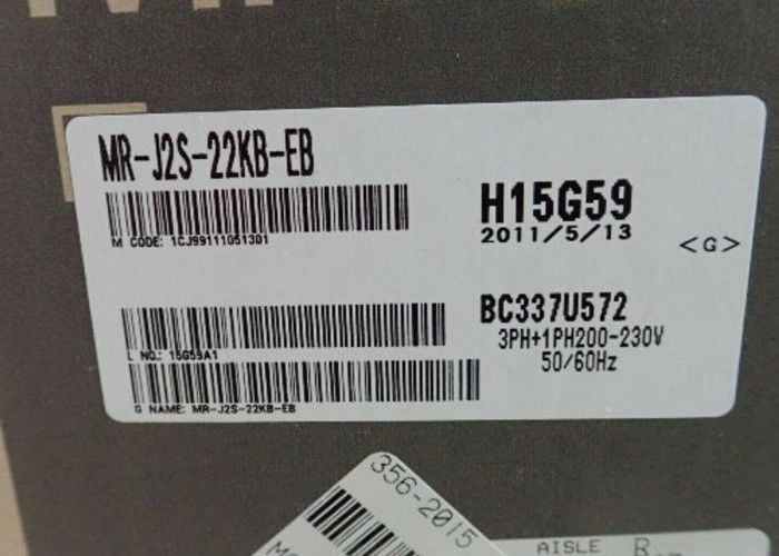 MITSUBISHI Industrial AC SERVO DRIVE MR-J2S-22KB-EB 22KW MR-J Servo Amplificateur 400V Nouveau