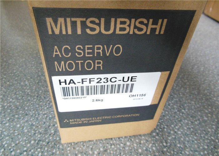Mitsubishi 200W AC SERVO MOTOR HA-FF23C-UE 3AC 129V 1.3A 3000 tours par minute en stock