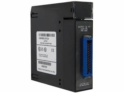 GE IC693MDL751 12 à 24 V de courant continu et un courant maximal de 0,3 Ampère par sortie de point 8