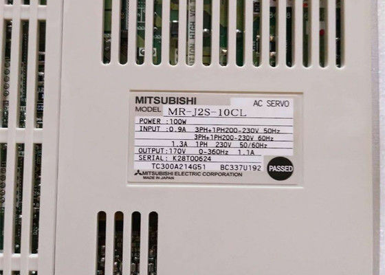 MITSUBISHI SERVO DRIVER MR-J2S-10CL1 Amplificateur secteur industriel 100W 0,9A 200-230V 50Hz