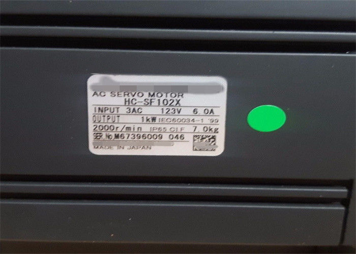 Moteur électrique de commande industrielle Mitsubishi de 1 kW HC-SF102X Servo-moteur à courant alternatif à 3 phases