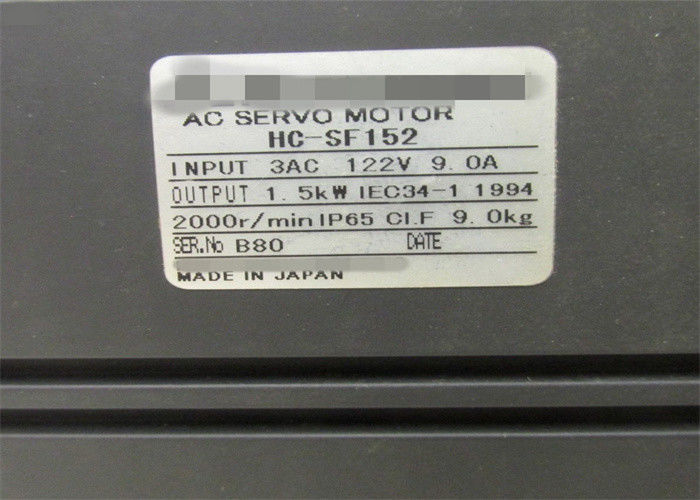 1.5Kw Servo moteur à 3 phases, MITSUBISHI AC Servo moteur fort HC-SF152 HC-SF152K