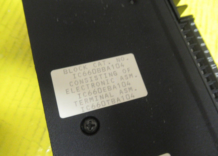 Le GE Fanuc IC660BBA104 est un bloc d'entrée et de sortie analogique de source de courant,Rx7i PACsystem
