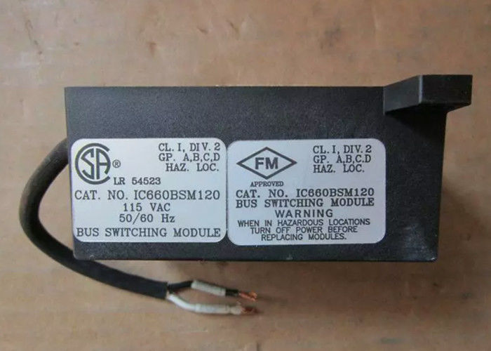 L'IC660BSM120 est un module de commutation de bus du système d'E/S Genius utilisé pour relier les périphériques d'E/S