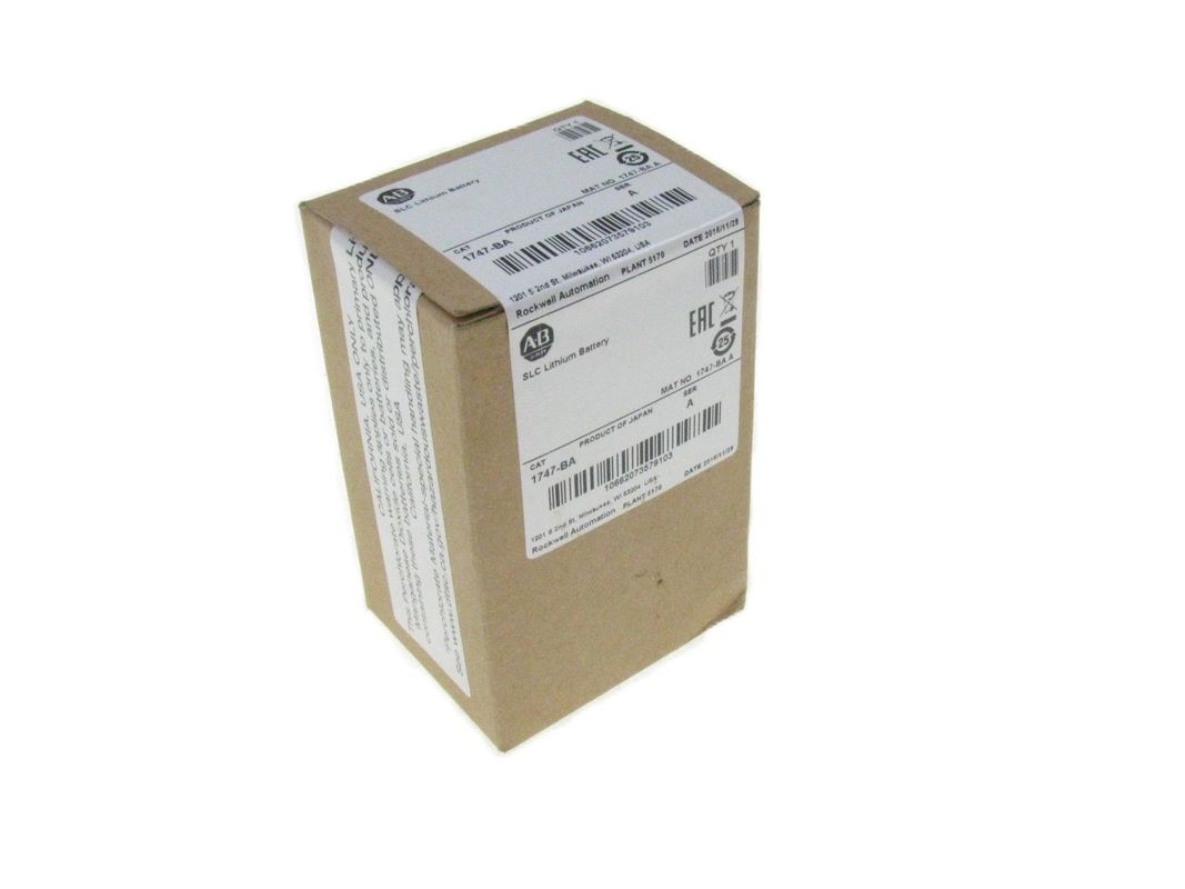 Conception compacte AB 1747-BA CompactLogix batterie 3V pour une installation facile