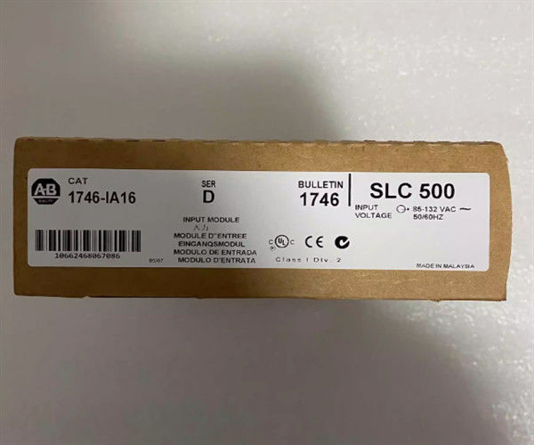 Module d'entrée numérique à courant alternatif à 16 canaux Allen-Bradley 1746-IA16 SLC 500, série D