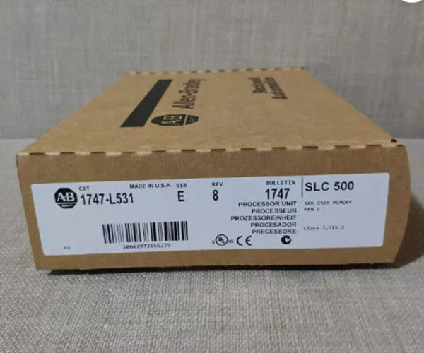 Allen-Bradley 1747-L531 SLC 5/03 Processeur mémoire 8K, DH485 et RS-232, série E